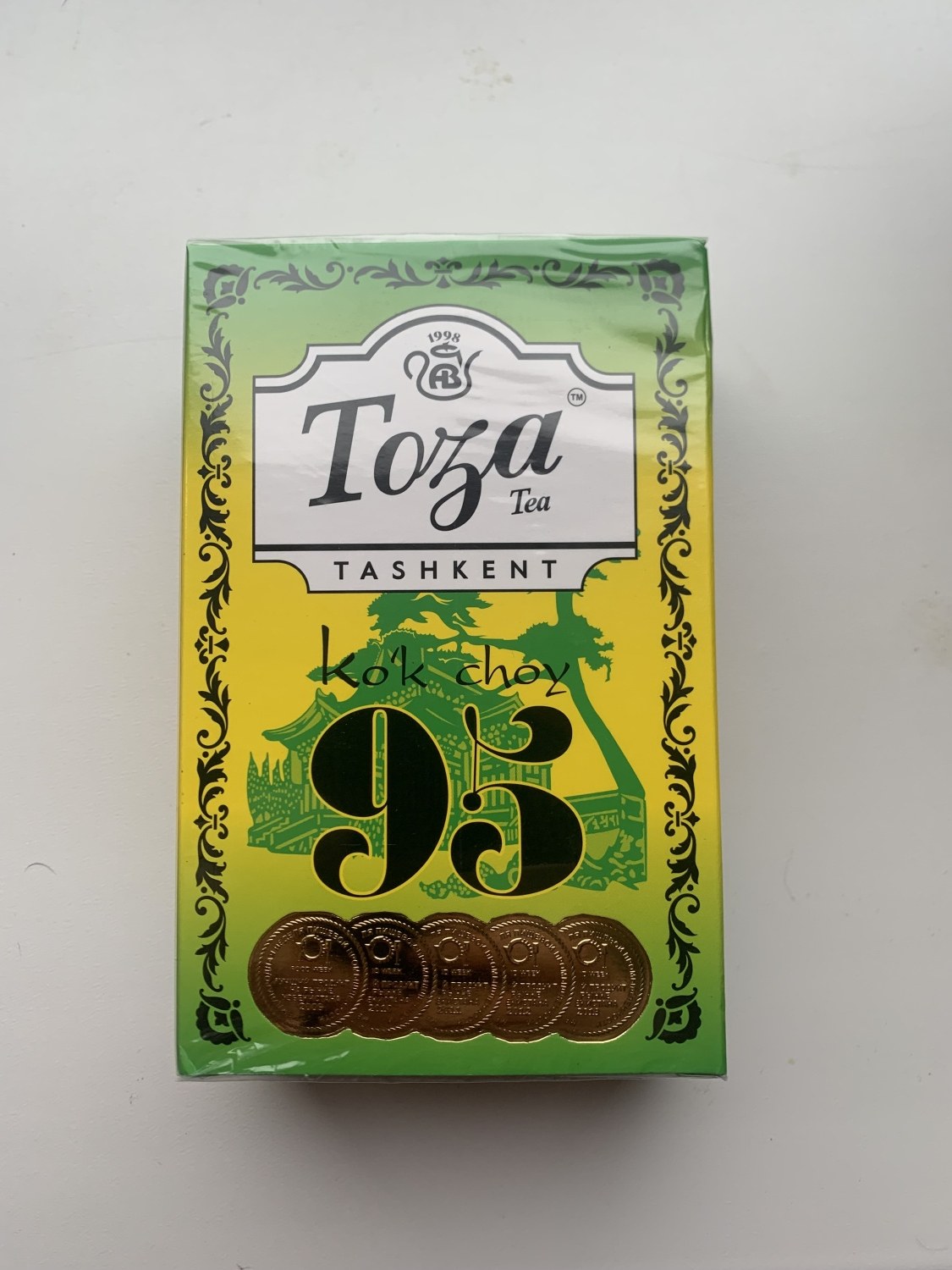 Toshekent Choy 95 Китай Зеленый 88гр