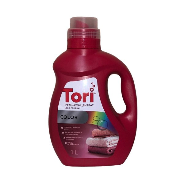 Tori гель для стирки в ассор. 1 л