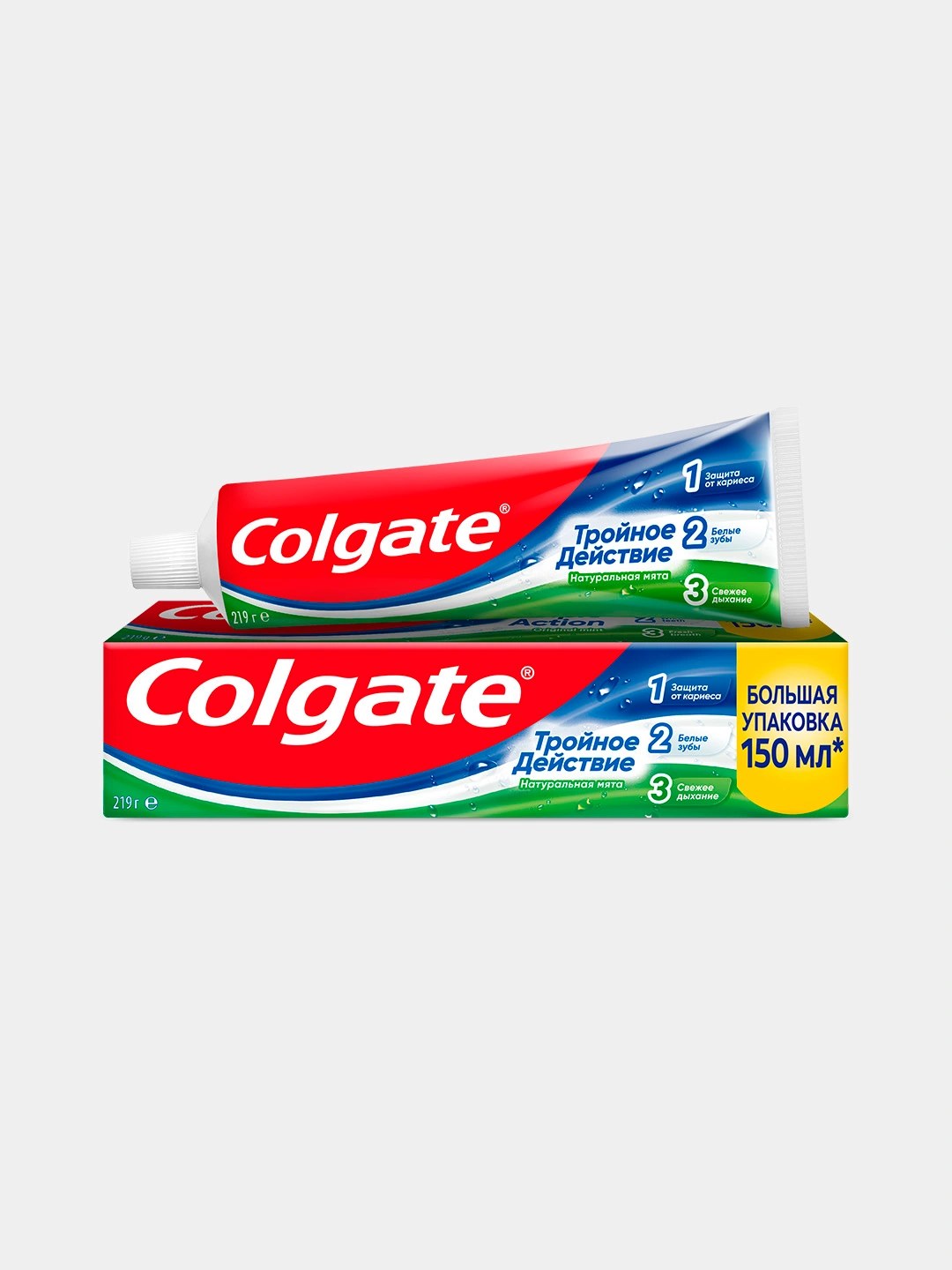 Colgate ЗП Тройное Действие Triple Action 150 мл