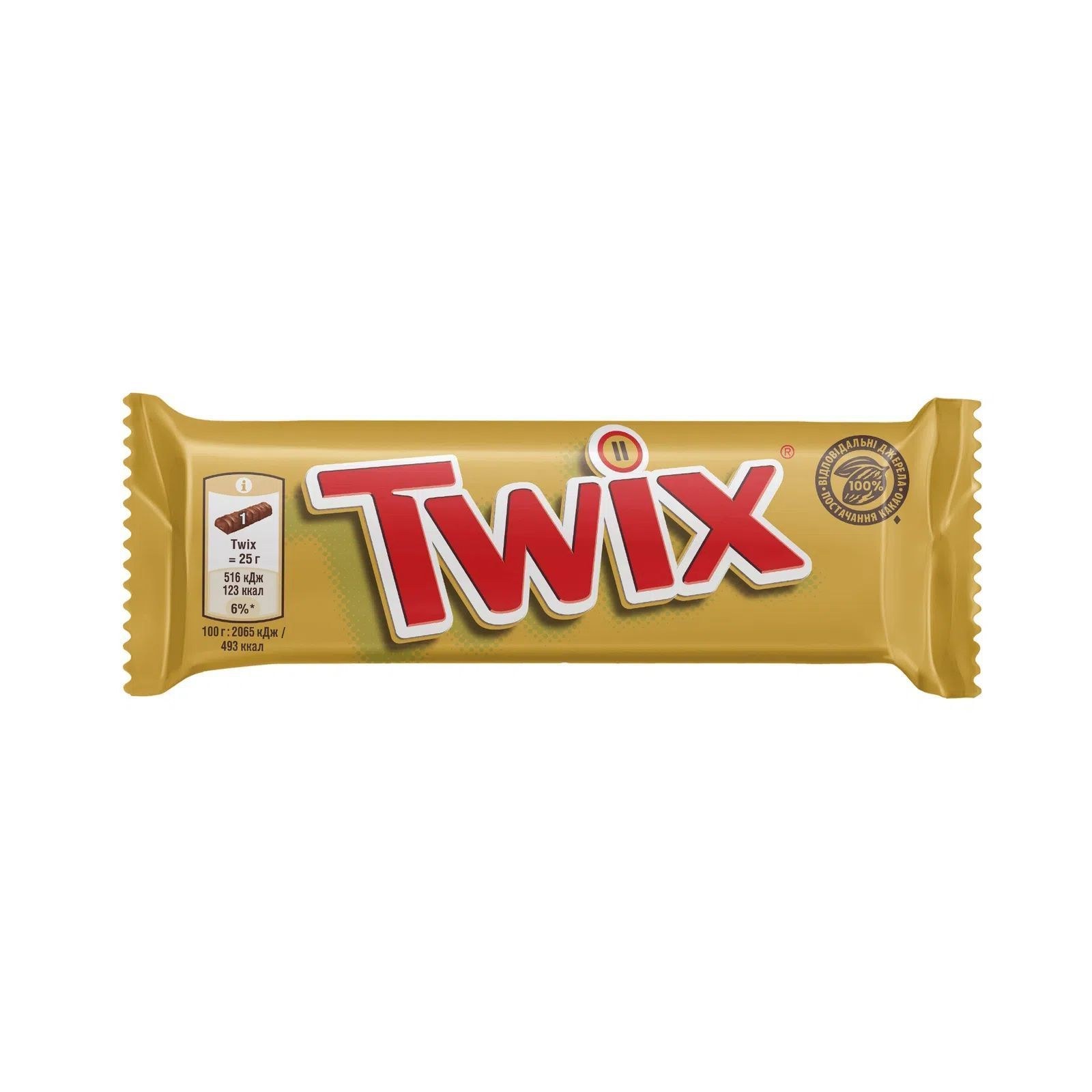 Twix стандарт батончик 50гр