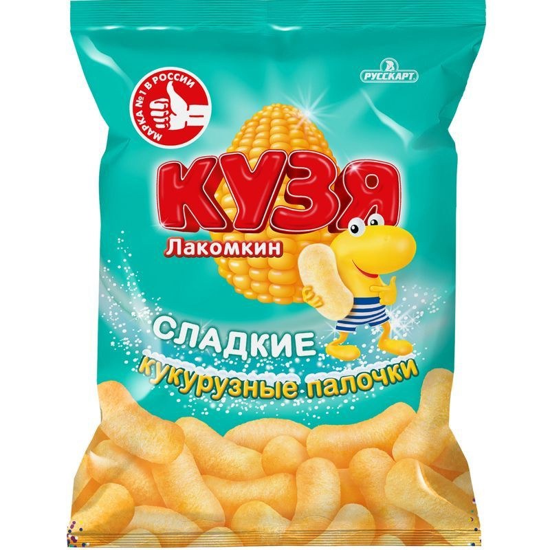 Кузя Кукурузные палочки 140гр