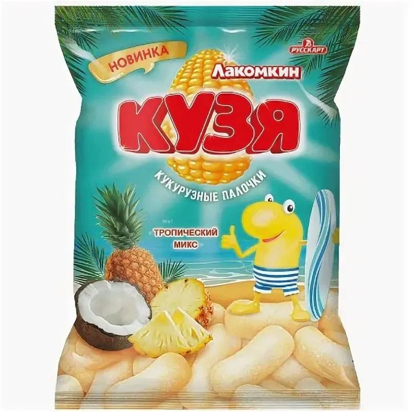 Кузя Кукурузные палочки 100гр