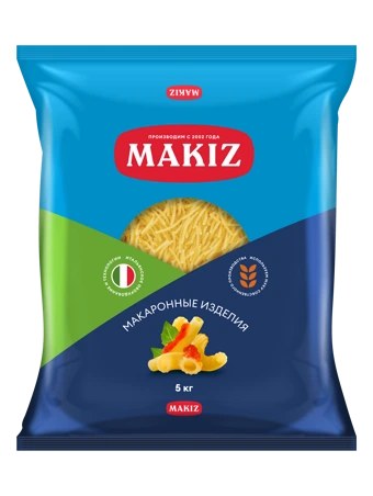 Makiz макароны в ассор. 300/400гр