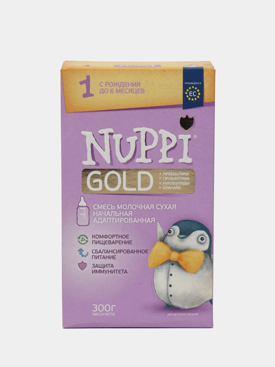 Nuppi Gold 1 смесь молочная до 6 мес. 300гр