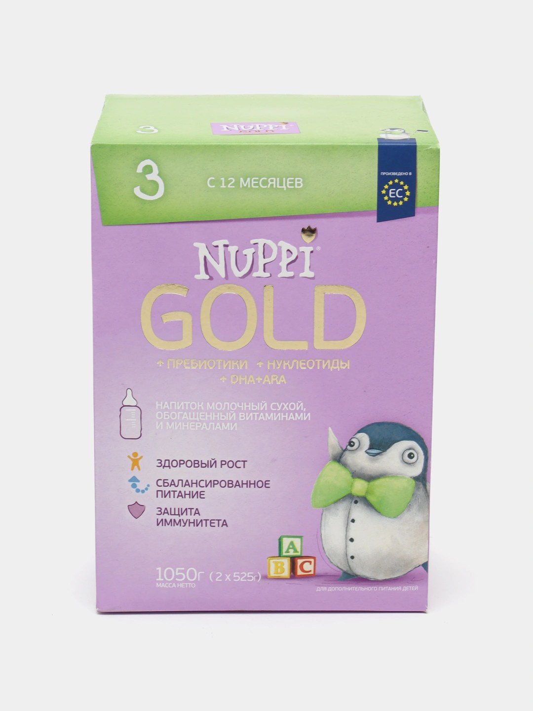 Nuppi Gold 3 смесь молочная с 12 мес. 1050гр