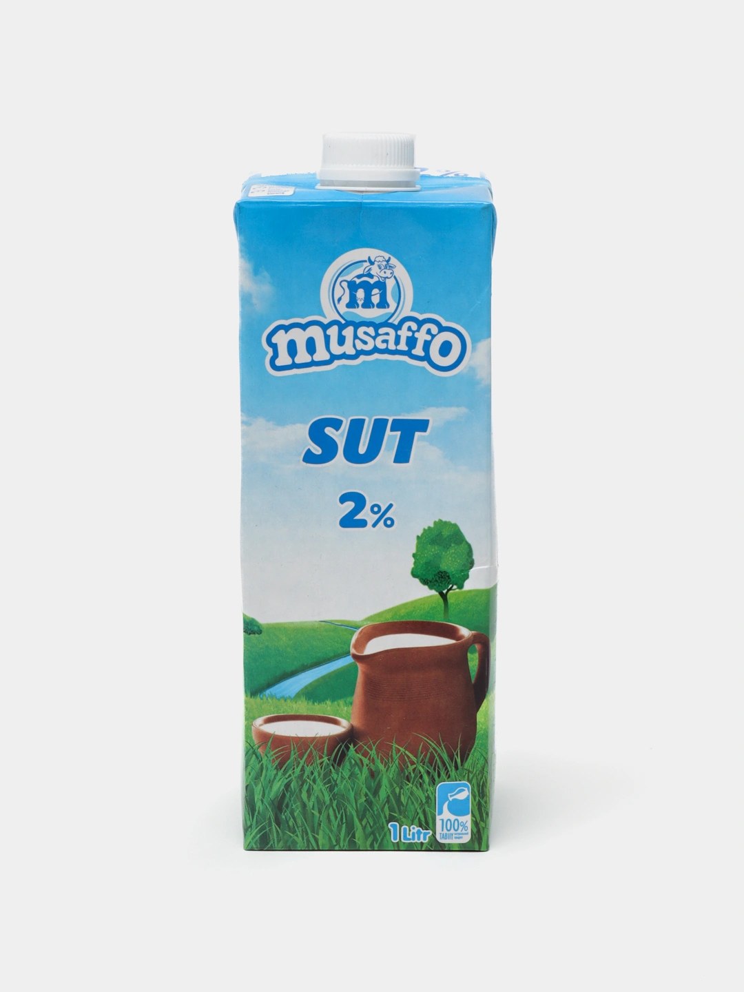 Musaffo Молоко 2% 1л