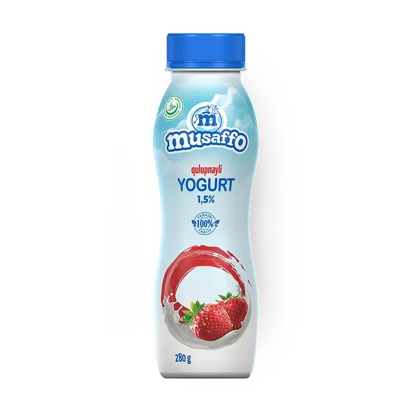 Musaffo Йогурт 1.5% Пэт 270 мл