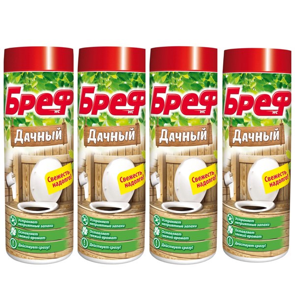 Чисящее средство Бреф Bref 4 шт