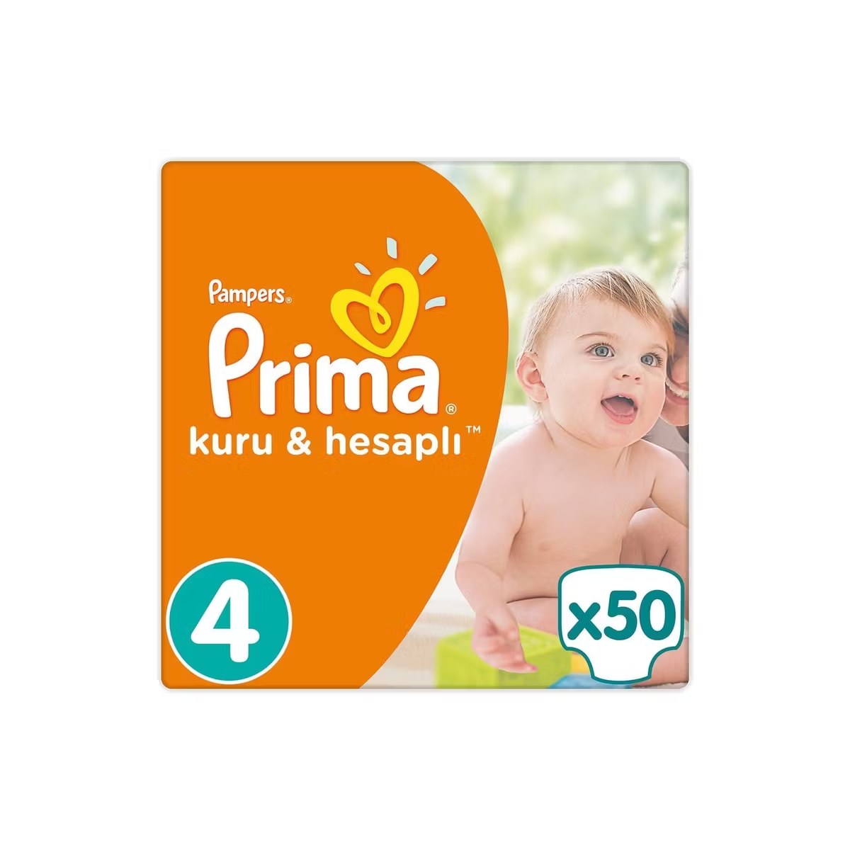 Prima подгузники Kuru & Hesapli 4- 50шт