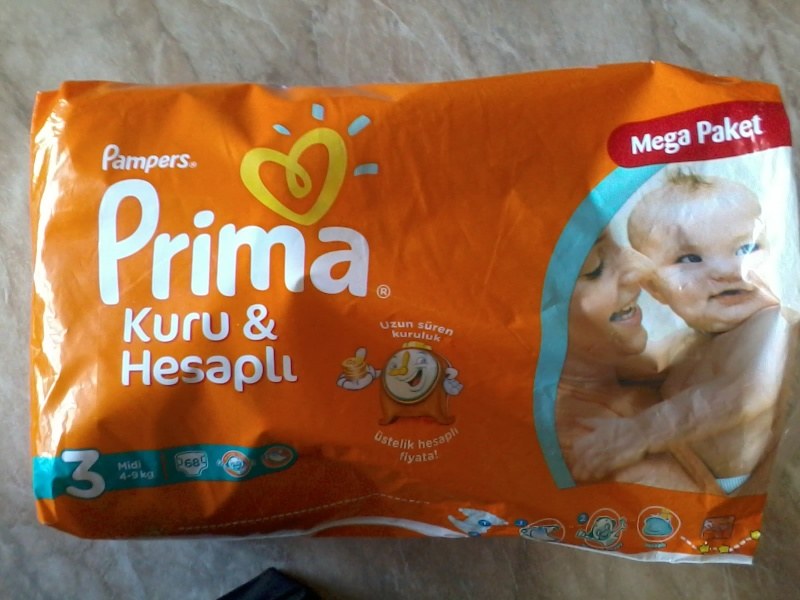 Prima подгузники Kuru & Hesapli 5- 40шт