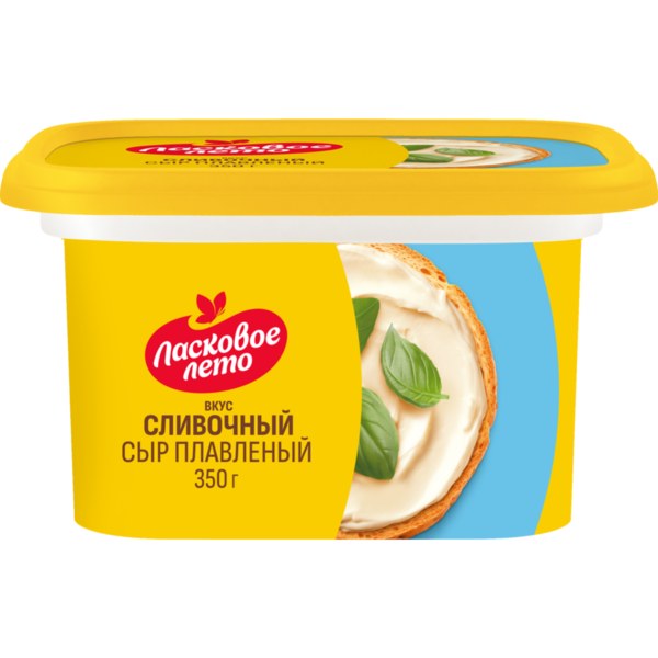 Ласковое Лето слив. плав. сыр 350гр