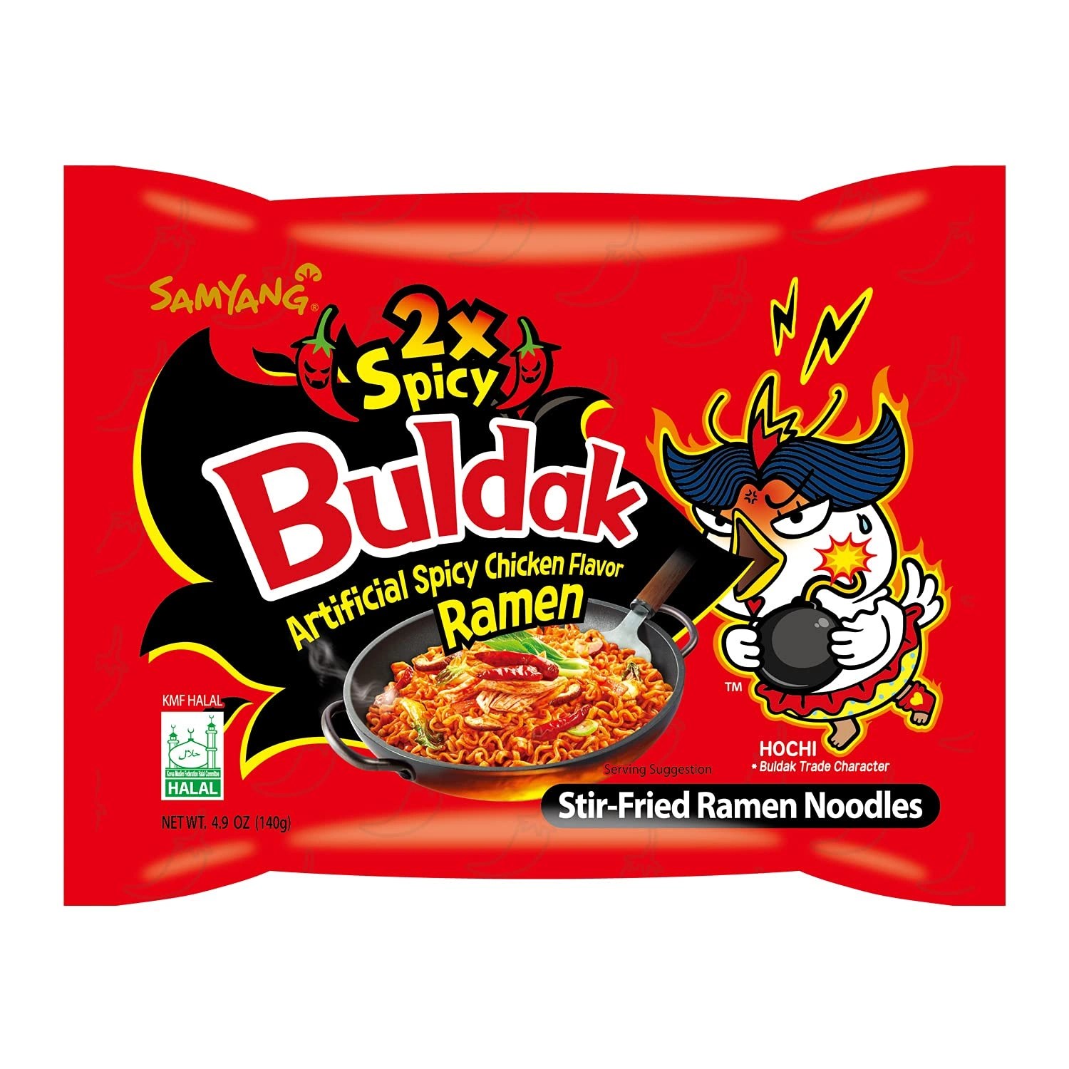 Buldok Hot Chicken flavour Ramen 140гр