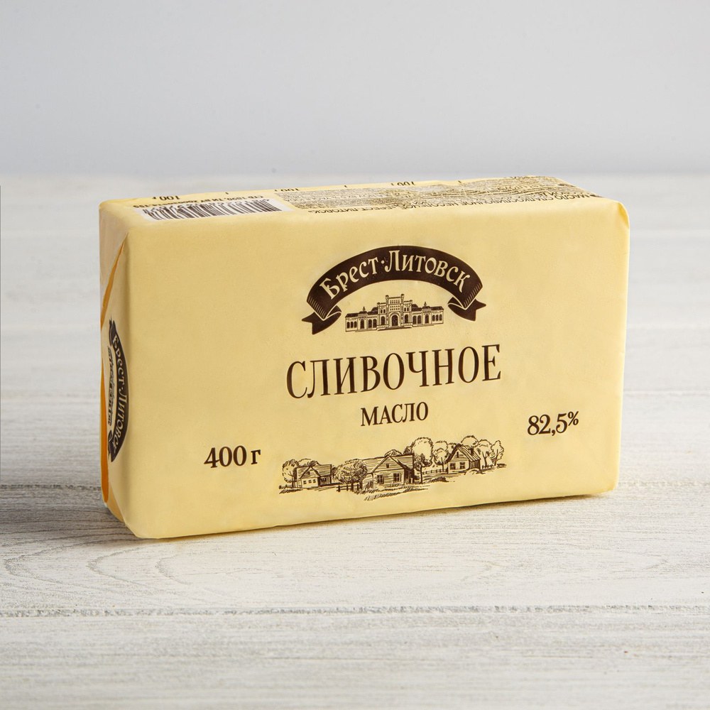 Брест-Литовск слив. масло 82,5% 400гр