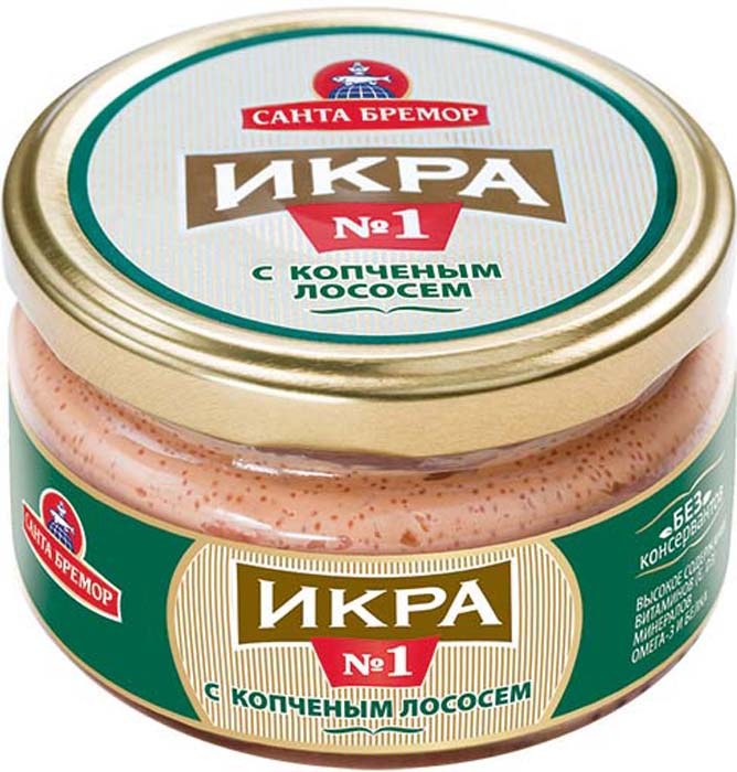 Санта Бремор Икра №1 в ассор. 180 гр