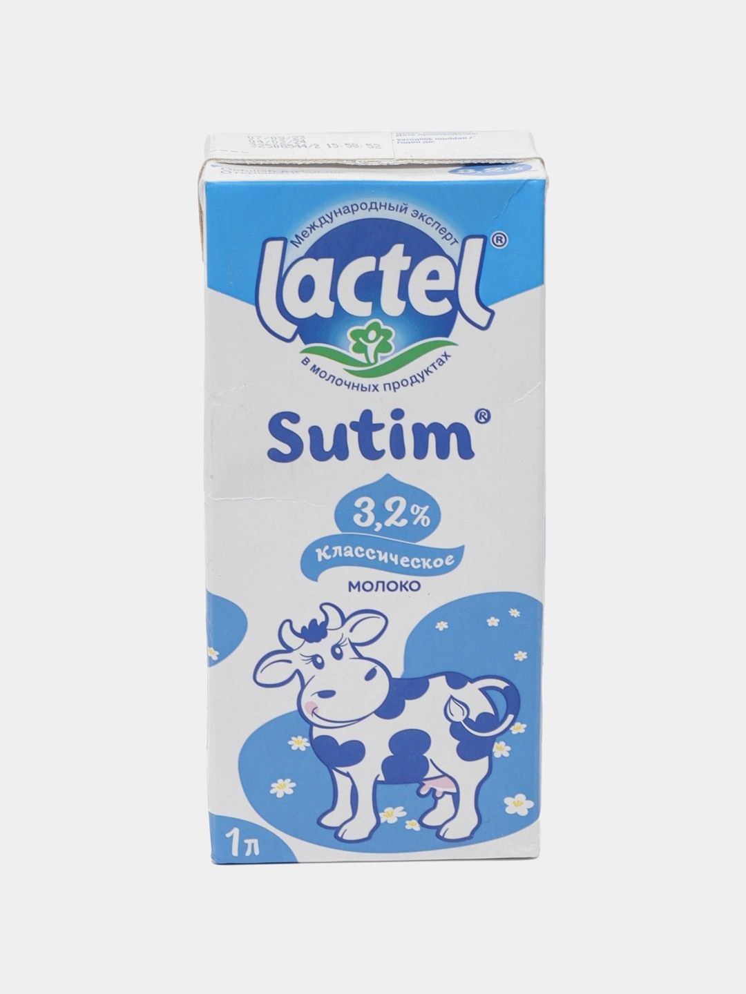 Lactel sutim 3,2% молоко 1л