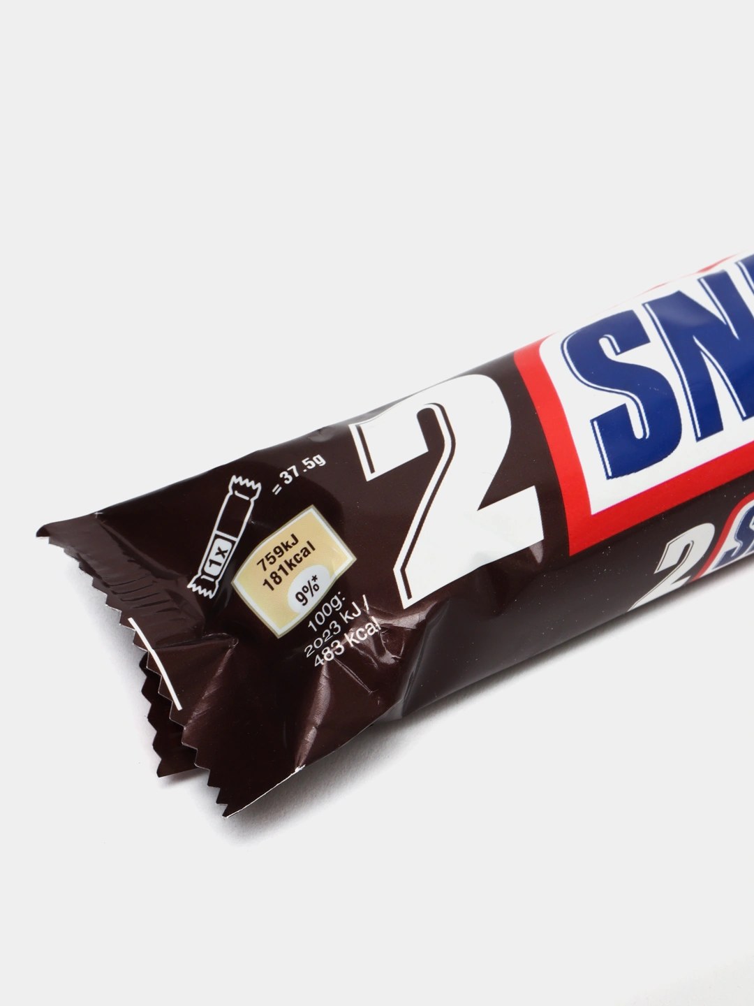 Snickers 2Super шоколадный батончик 75гр