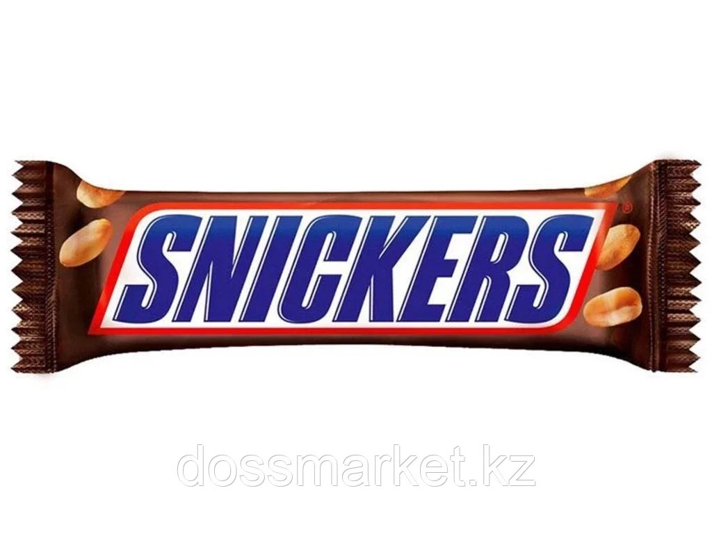 Snickers стандарт шоколадный батончик 50гр