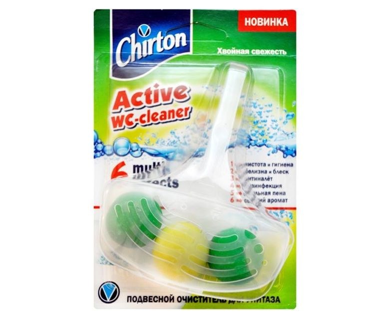 Chirton подвес. шарики для унитаза в ассор 45гр