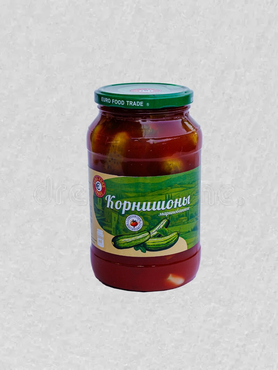 Ecofood Карнишоны 1л