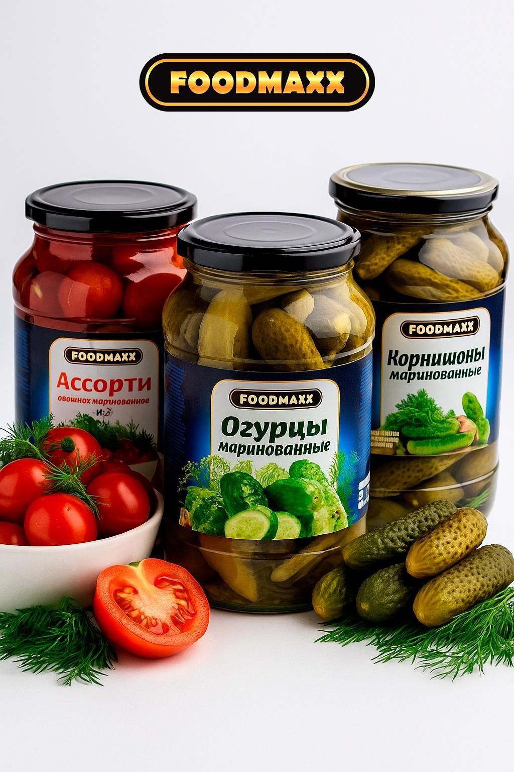 FoodMaxx Корнишоны 1,8л