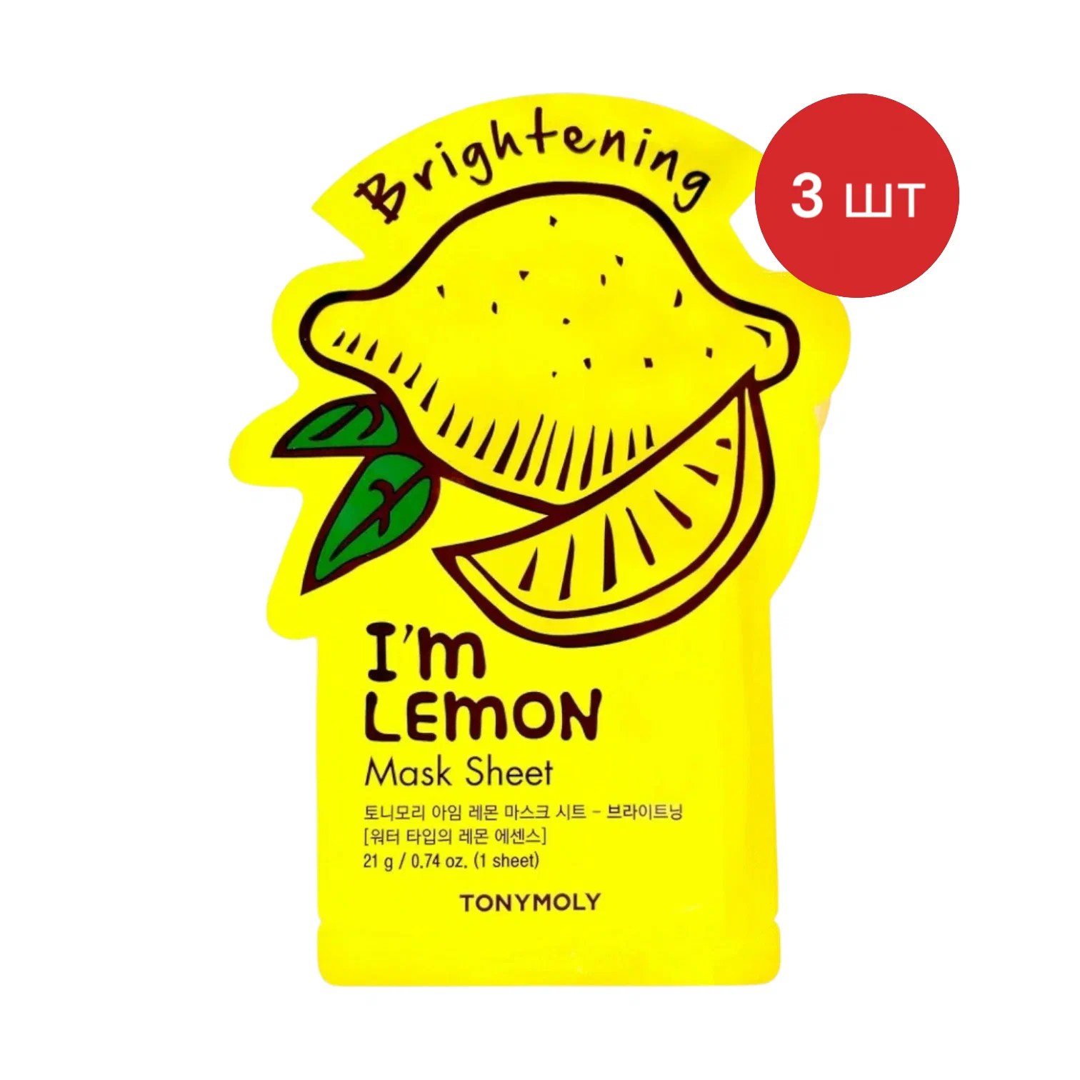 TonyMoly мас. д лица Mask sheet в ассор 21гр (Корея)