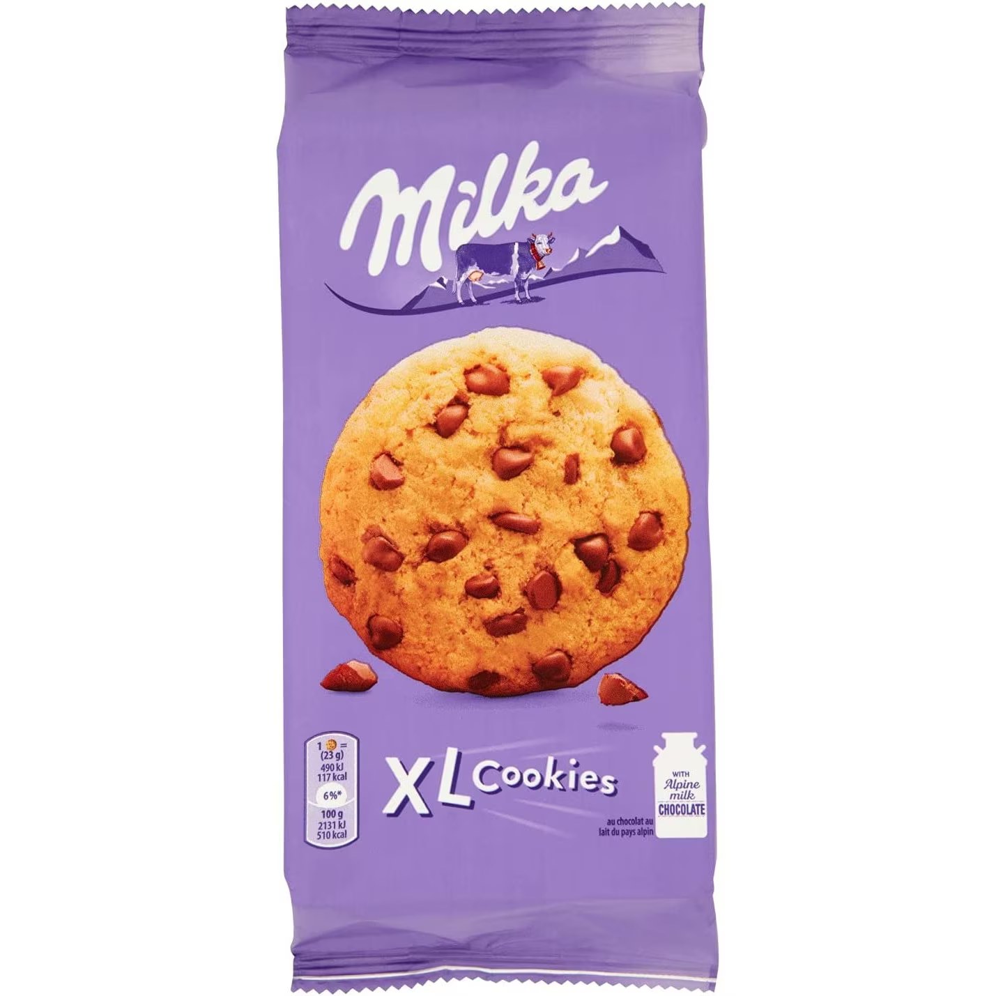 Milka XL Choco Cookies 184 гр
