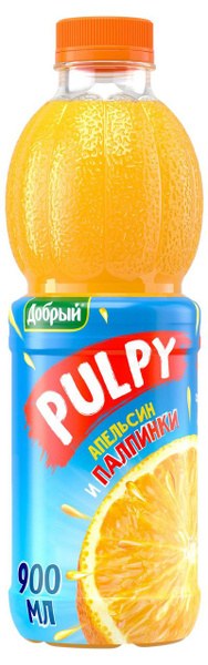 Pulpy сок 900мл