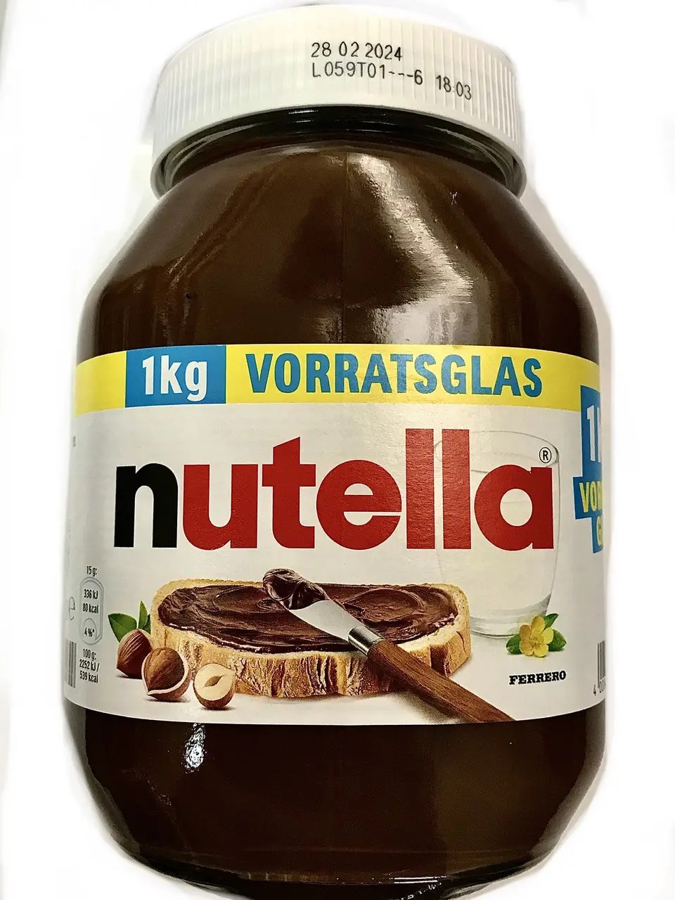 Nutella Шоколадная Паста 1 кг
