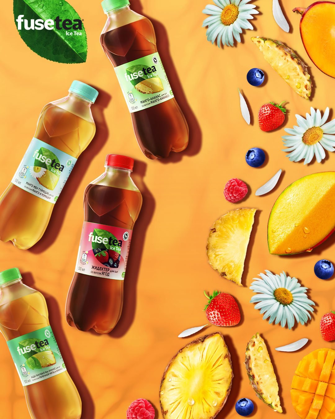 Fusetea в ассор 450/500мл