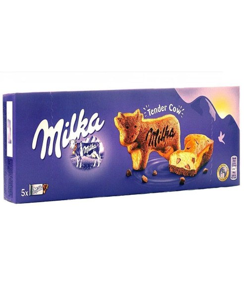 Milka Cow Tender Бисквит. пирож. 140 гр