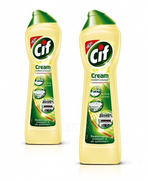 CIF крем 2в1 750*2