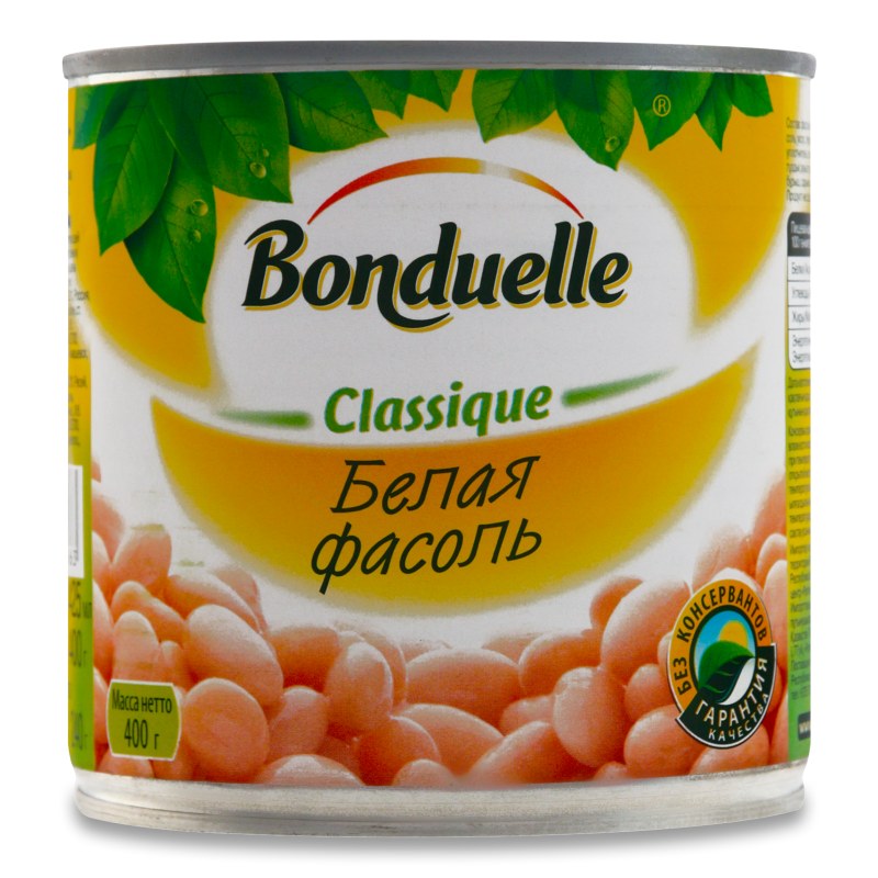 Bonduelle Белая фасоль 400гр