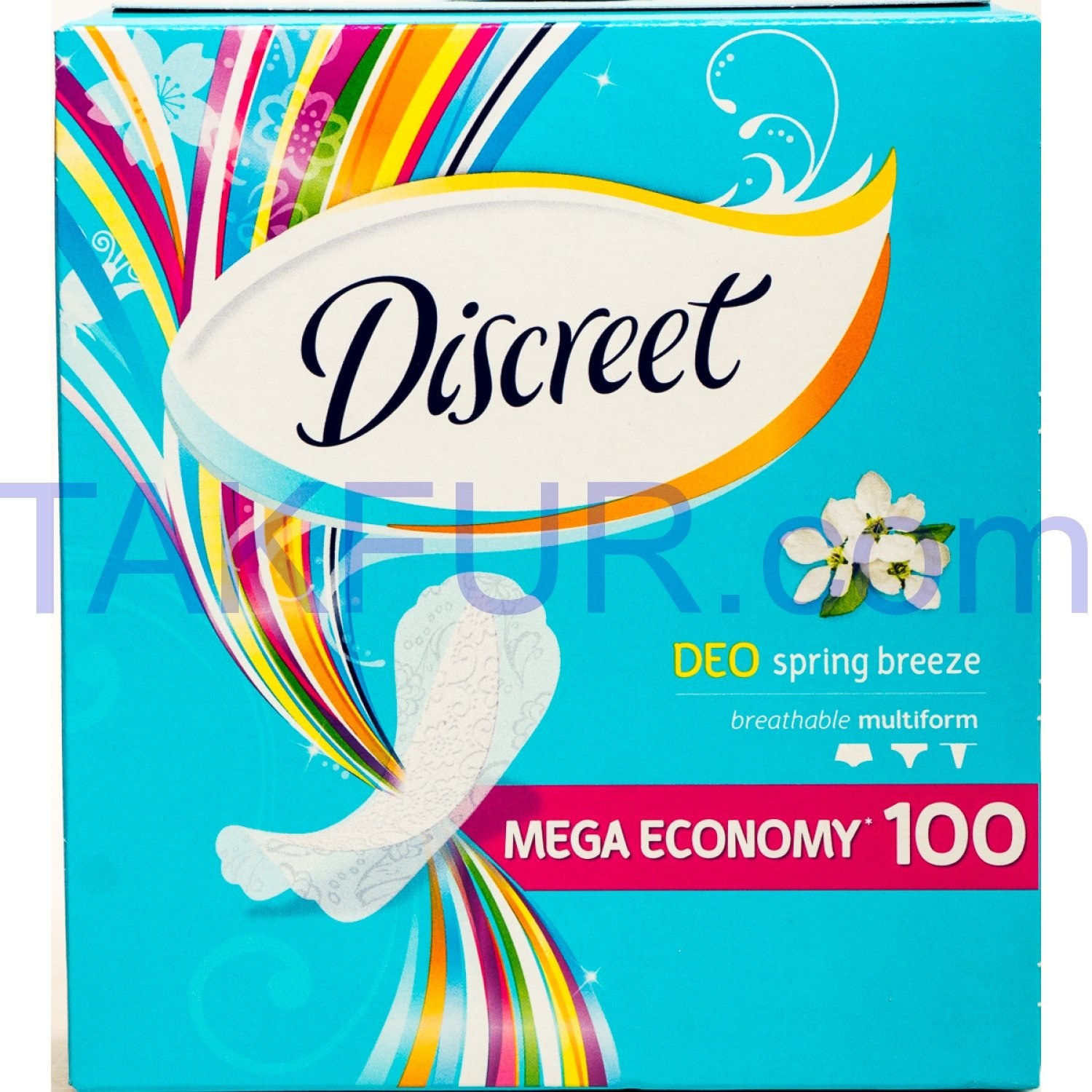 Discreet Liners Deo Spring Breeze 100шт everyday