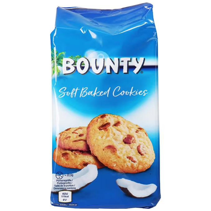 Bounty Soft baked Cookies 180 гр