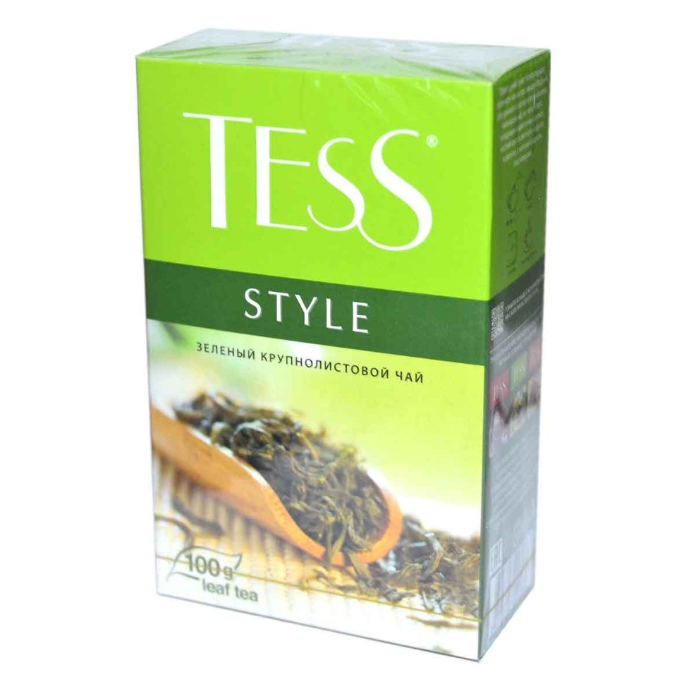 Tess зеленый чай в ассор 100гр