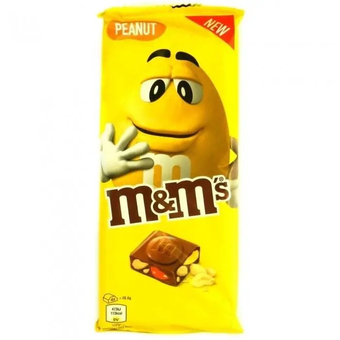 M&M's Peanut Плит. Шоколад 165 гр
