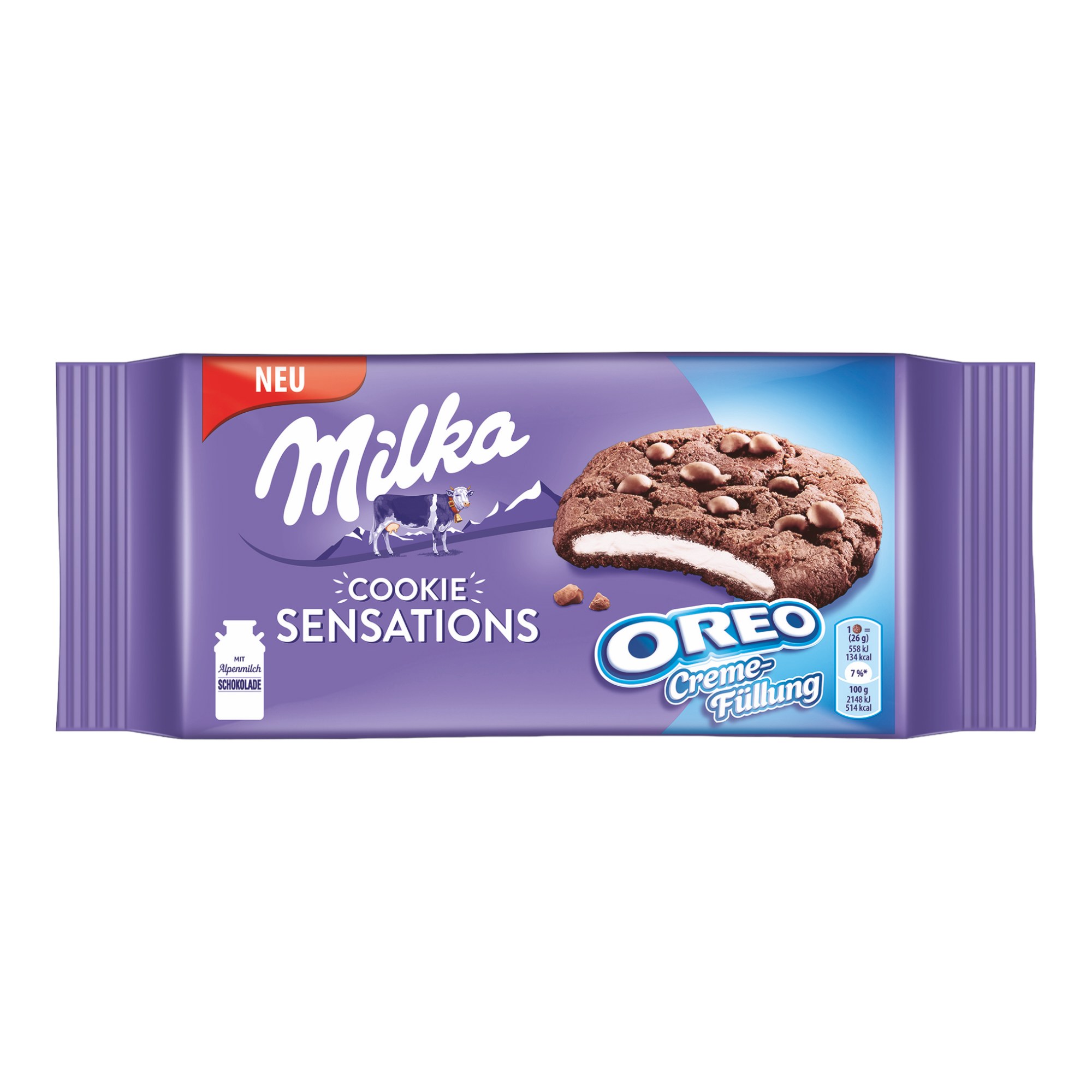 Milka Sensations Oreo 156 гр