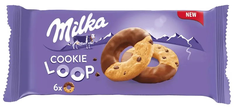 Milka Loop Cookies 132 гр