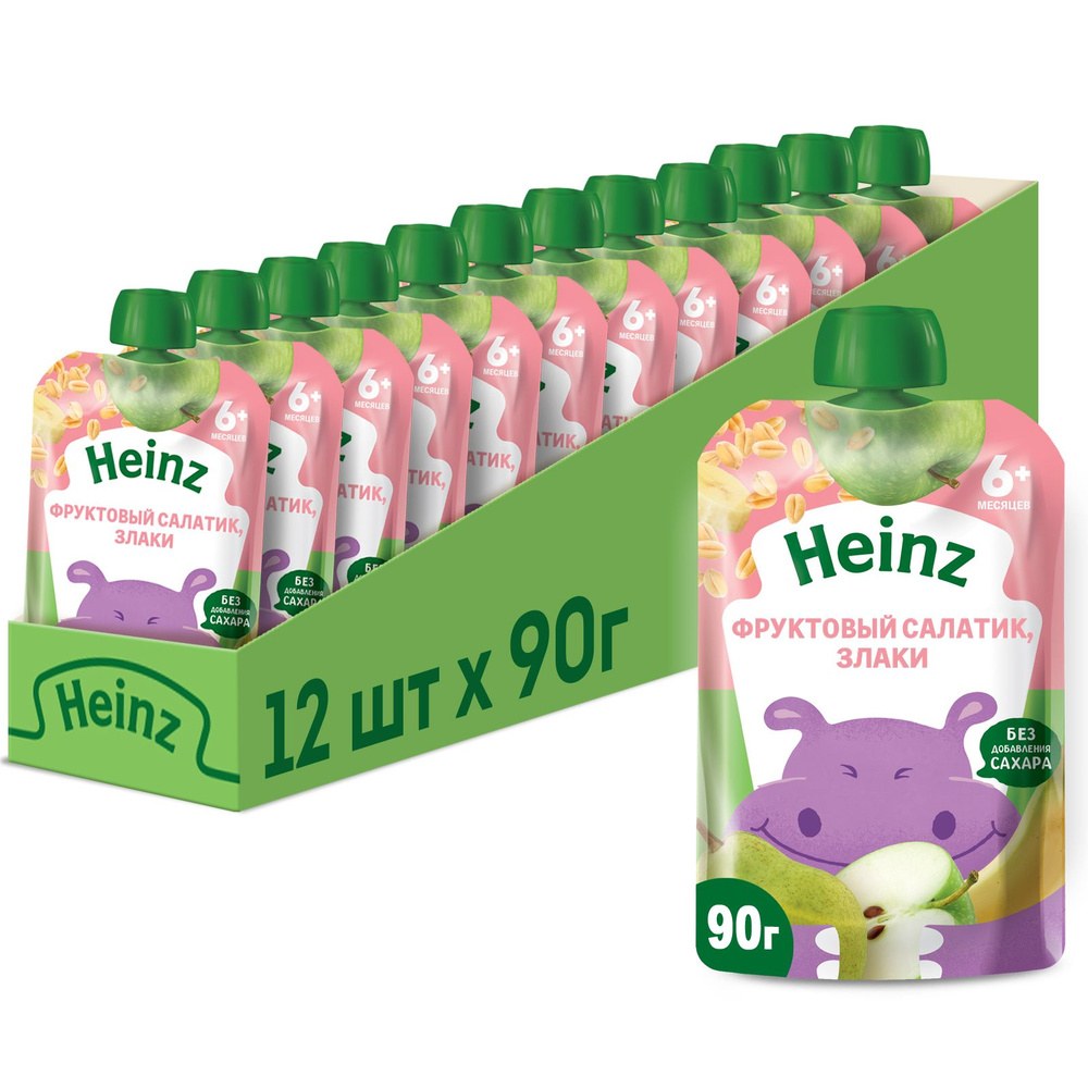 Heinz пюре в ассор. 90гр