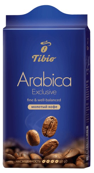 Tchibo Tibio Exclusive Arabica с/б 190гр