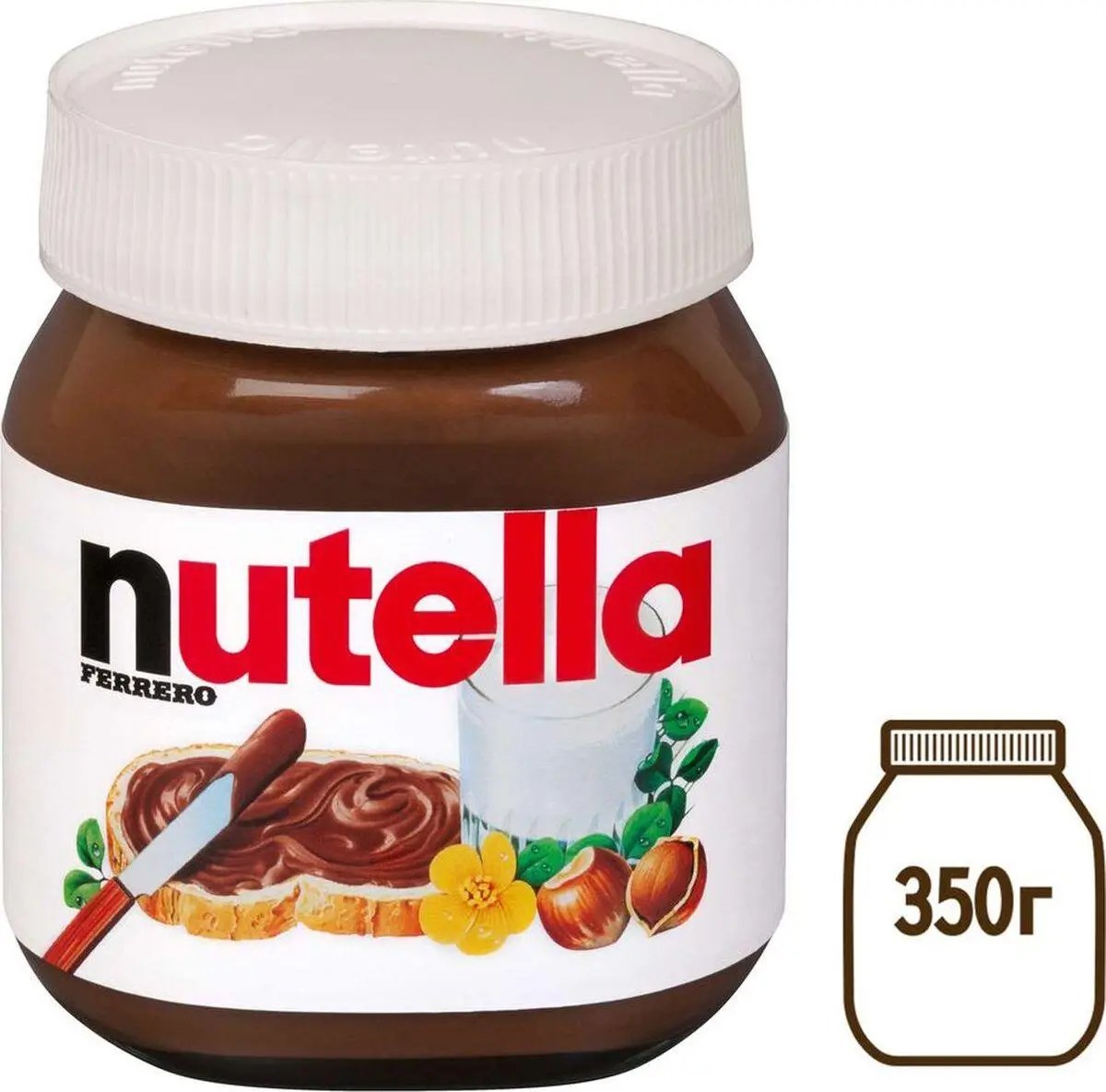 Nutella Шоколадная паста 350 гр