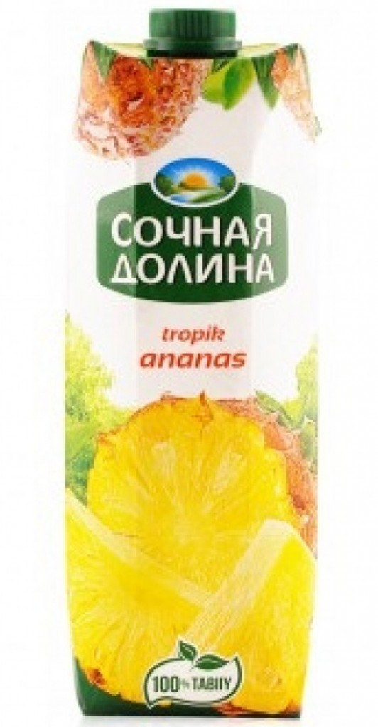 Сочная Долина Апельсин 1л