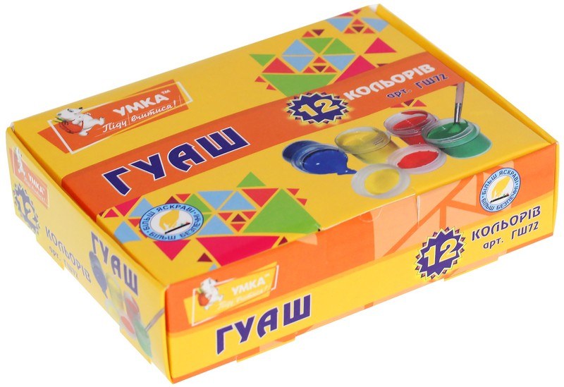 Умка Умник Гуаш 9цв