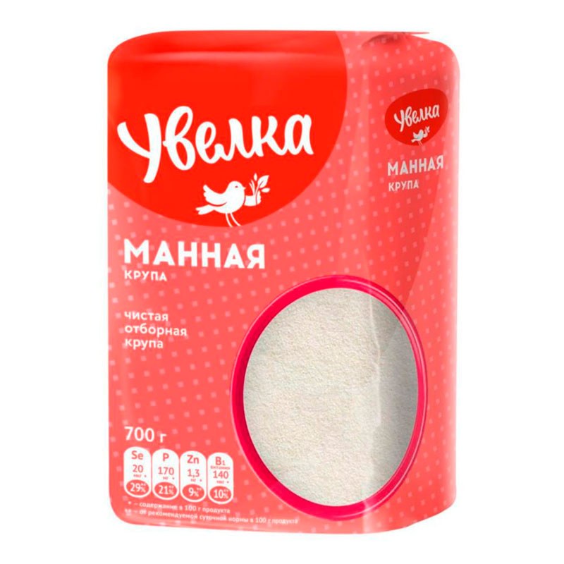 Увелка манная каша 700гр