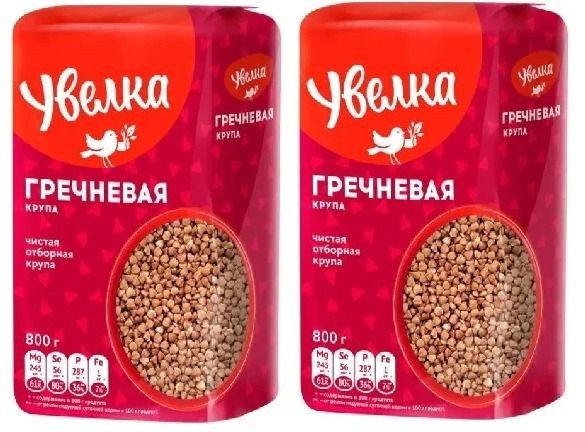 Увелка Гречка 800гр