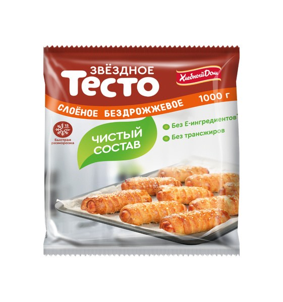 Умка слоенное тесто 1000гр