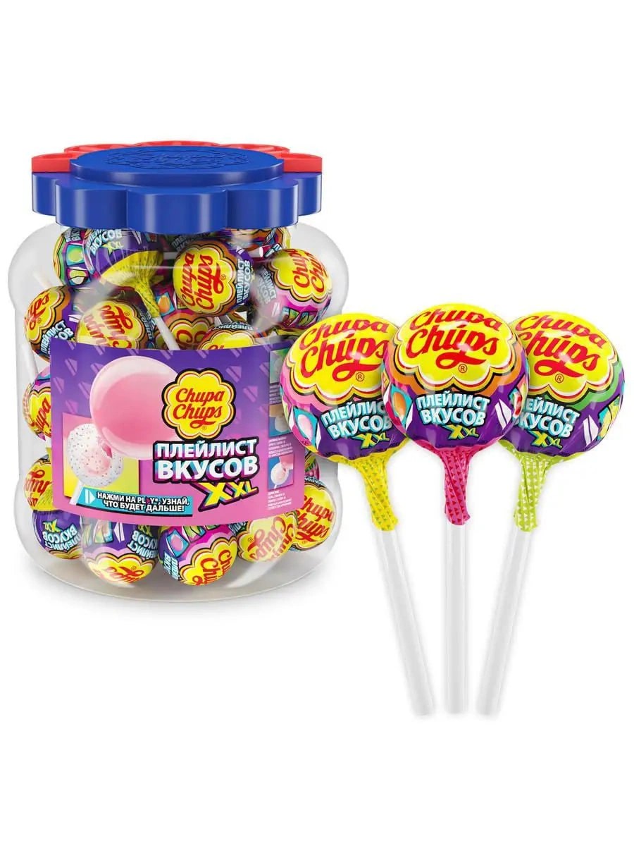 Chupa Chups XXL Плейлист вкусов 29 гр