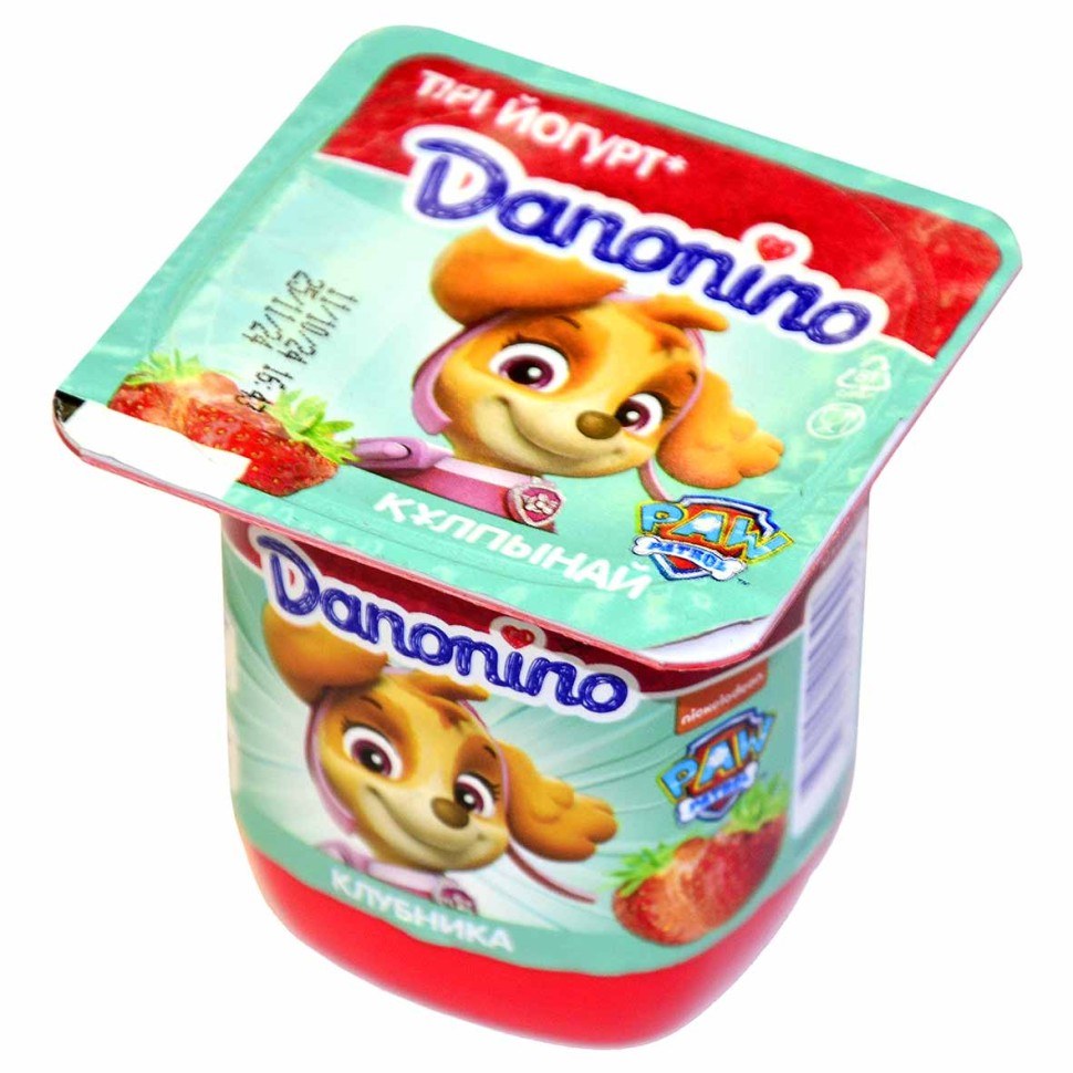 Danonino йогурт в ассор 100гр