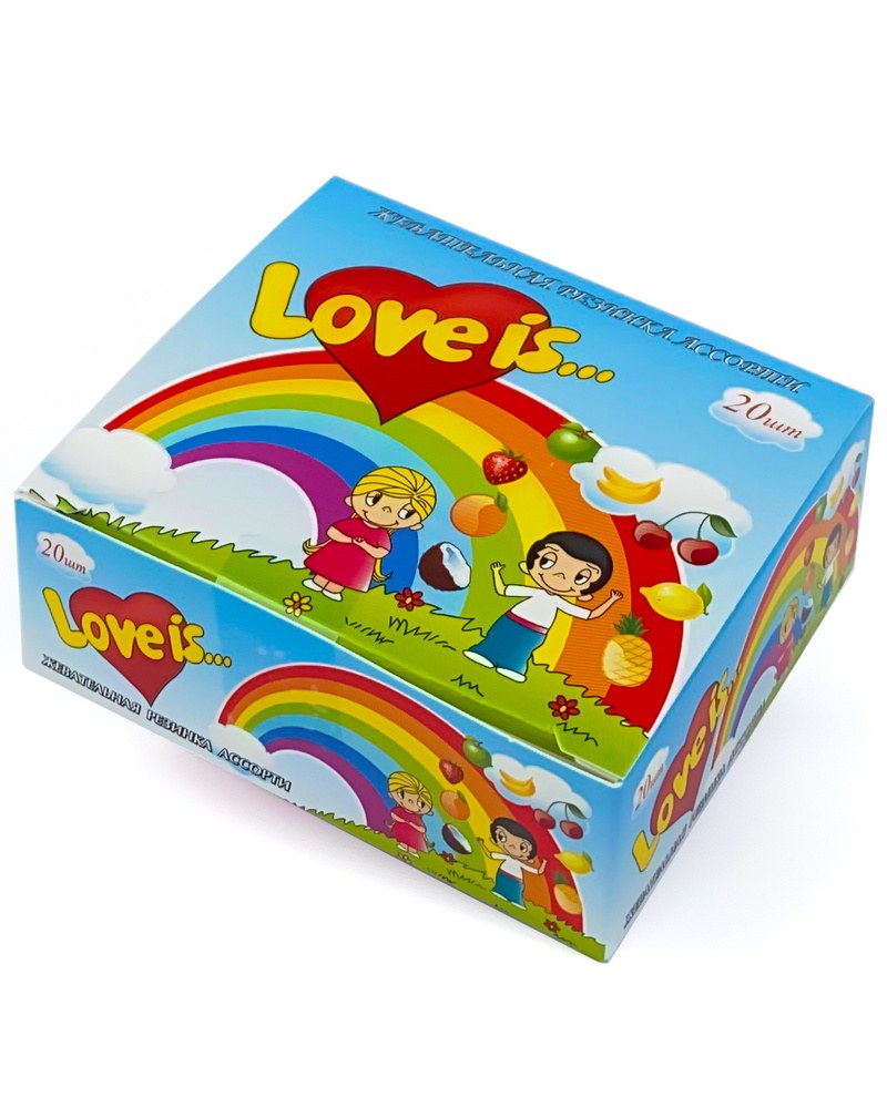 Love is Ж. резинка в ассор 4,2гр