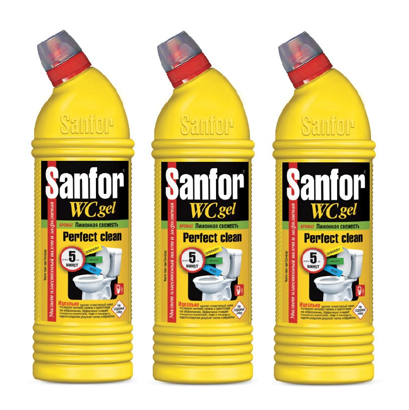 Sanfor WC Gel лимон 750гр
